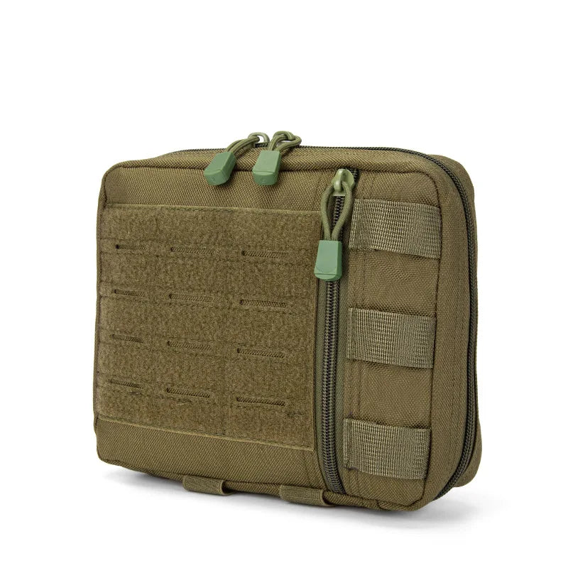 Tactical MOLLE Admin Pouch | Laser-Cut Utility & EDC Organizer Bag