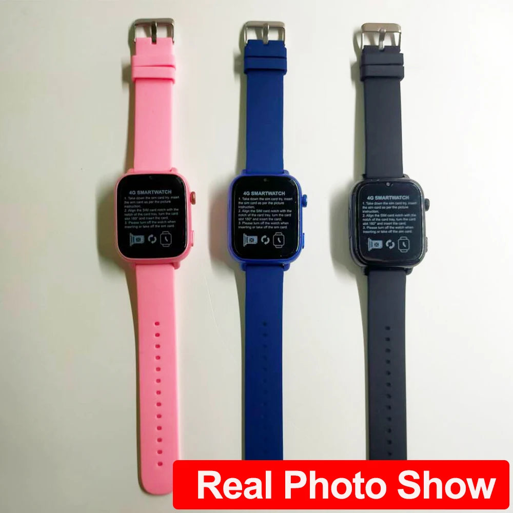 Kids 4G Smart Watch with GPS Tracker & Video Call | Child Safety Phone Watch