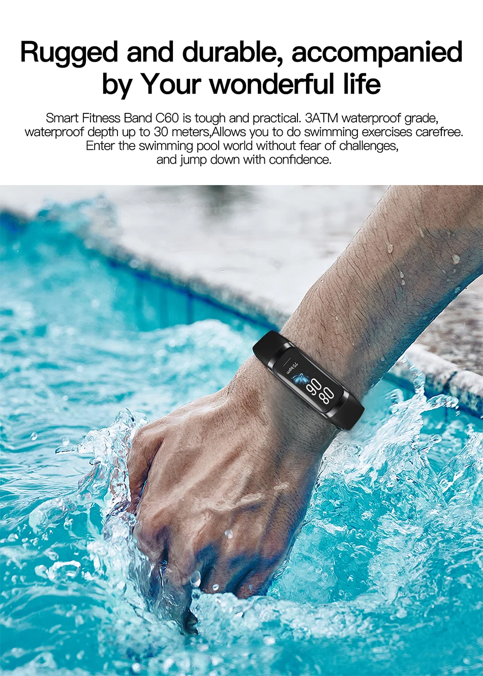 LIGE AMOLED Smartwatch - Heart Rate & Fitness Tracker