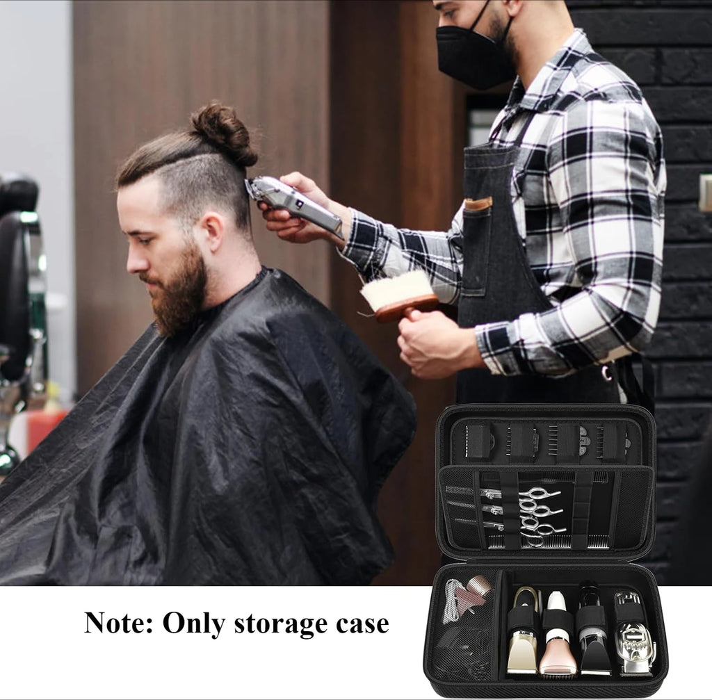 Ufree Hard Travel Case for Hair Clippers & Barber Supplies Organizer