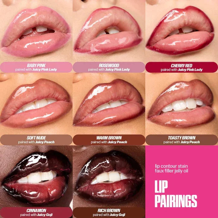 Vabena Velvet Brown Lip Liner Pencil - Matte, Waterproof & Non-Stick Lip Contour