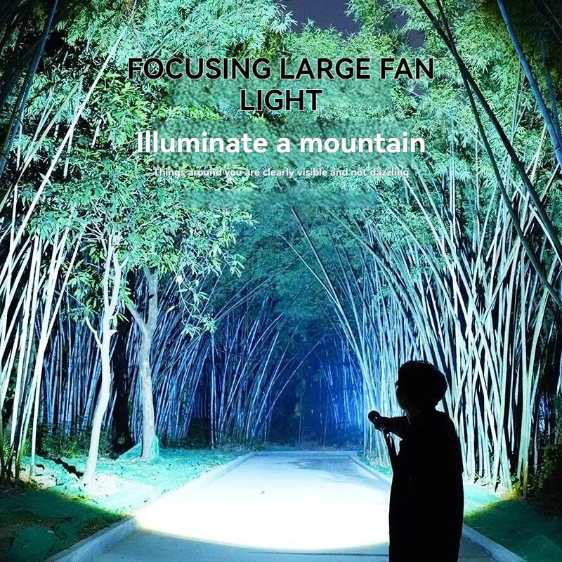 Vabena 10000LM Tactical LED Flashlight | 15000mAh Rechargeable 4km Spotlight