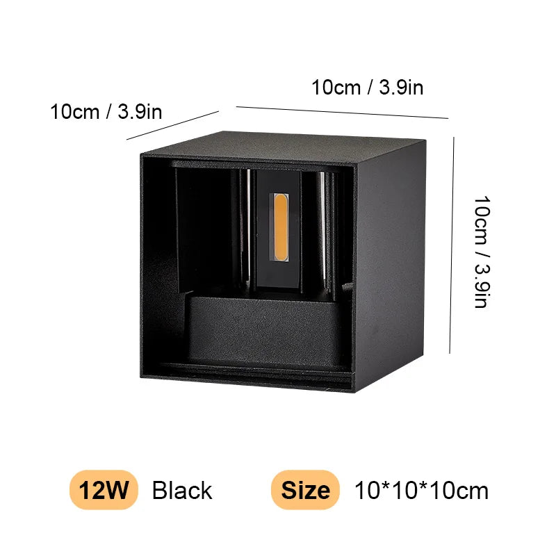 Pumous Dual-Directional Waterproof Outdoor LED Light