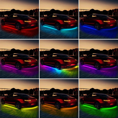 BLALION Flexible Car Underglow LED Light Strip 12V with App Control