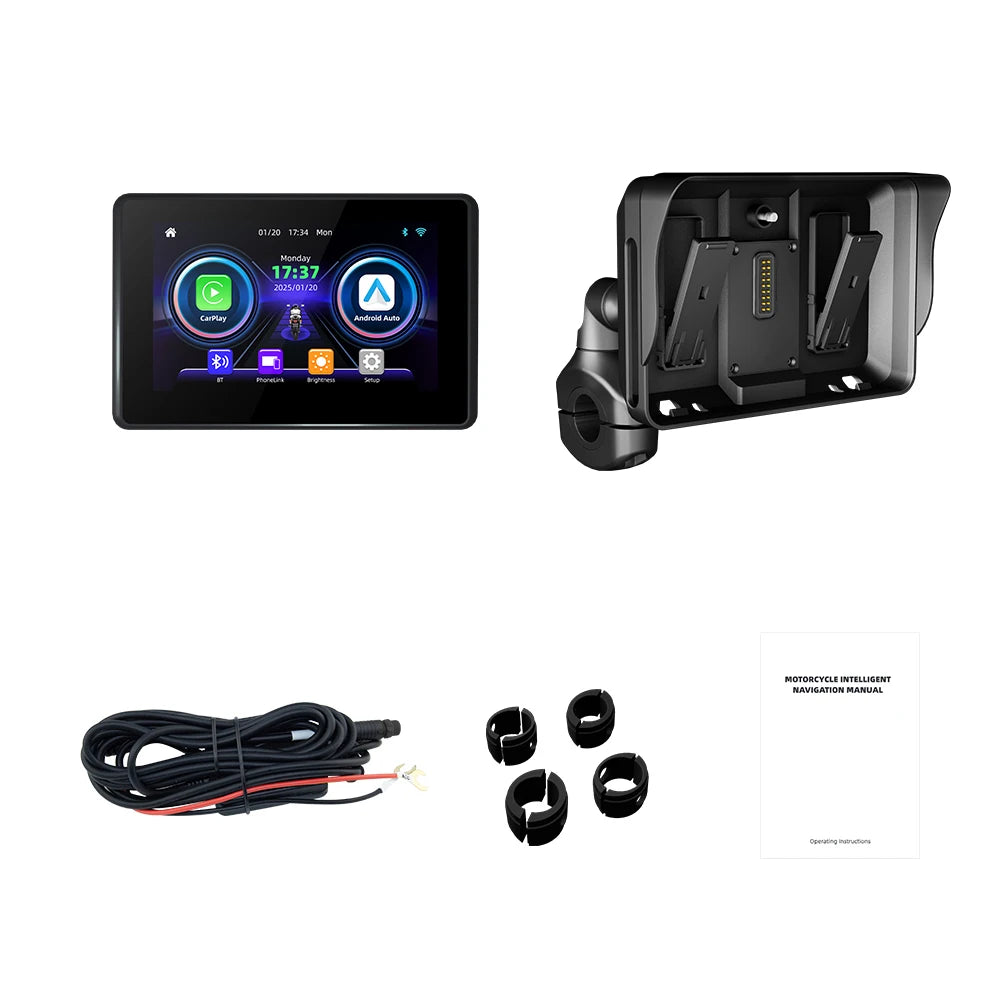 EKIY Wireless CarPlay Android Auto Navigation for BMW GS & XR