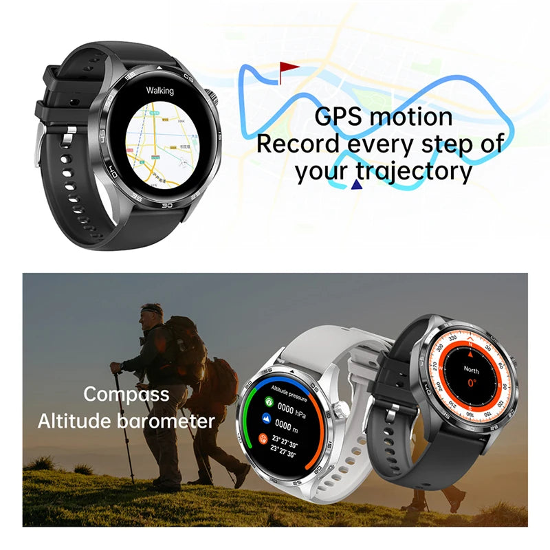 Vabena Smart Watch 5 Pro | GPS, NFC, AMOLED, Bluetooth Call