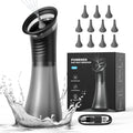 Electric Ear Wax Removal System - Water Powered Ear Cleaner with 3 Pressure Settings
