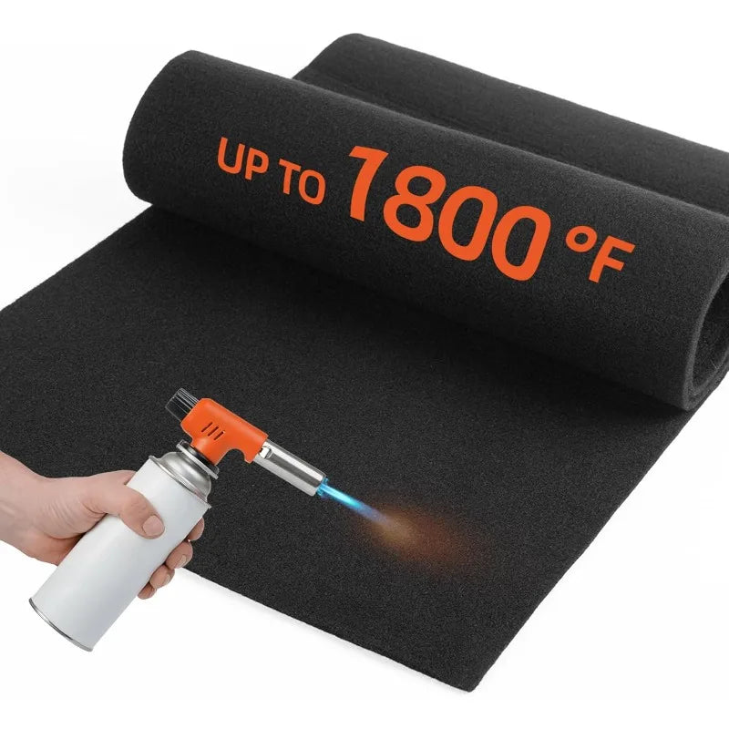 Pre-Oxidized Carbon Felt Welding Blanket 2/5mm - Fireproof Protection
