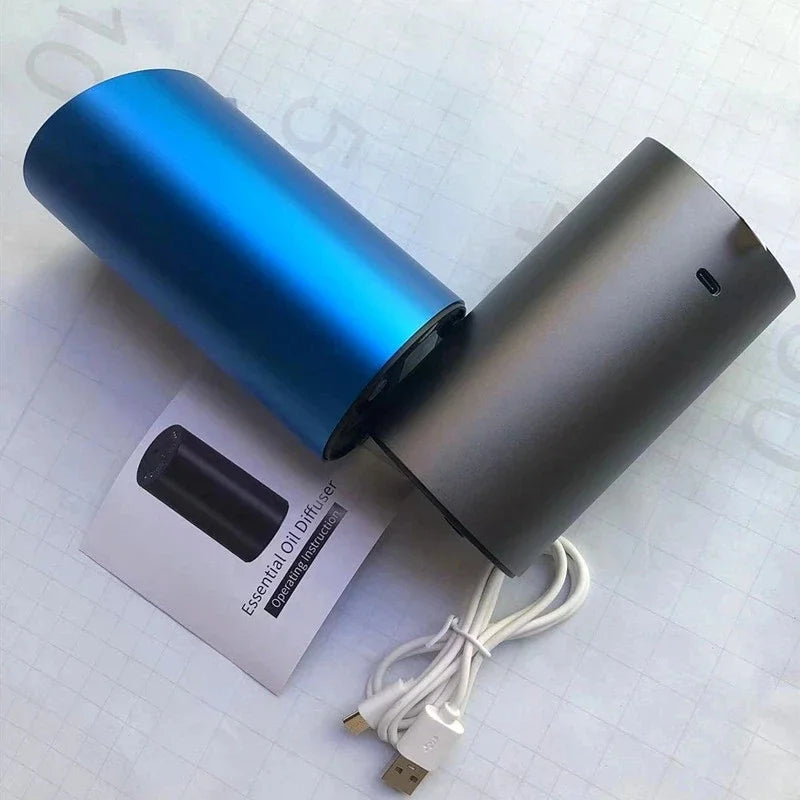 Portable Car & Home Aroma Diffuser - Rechargeable Essential Oil Machine