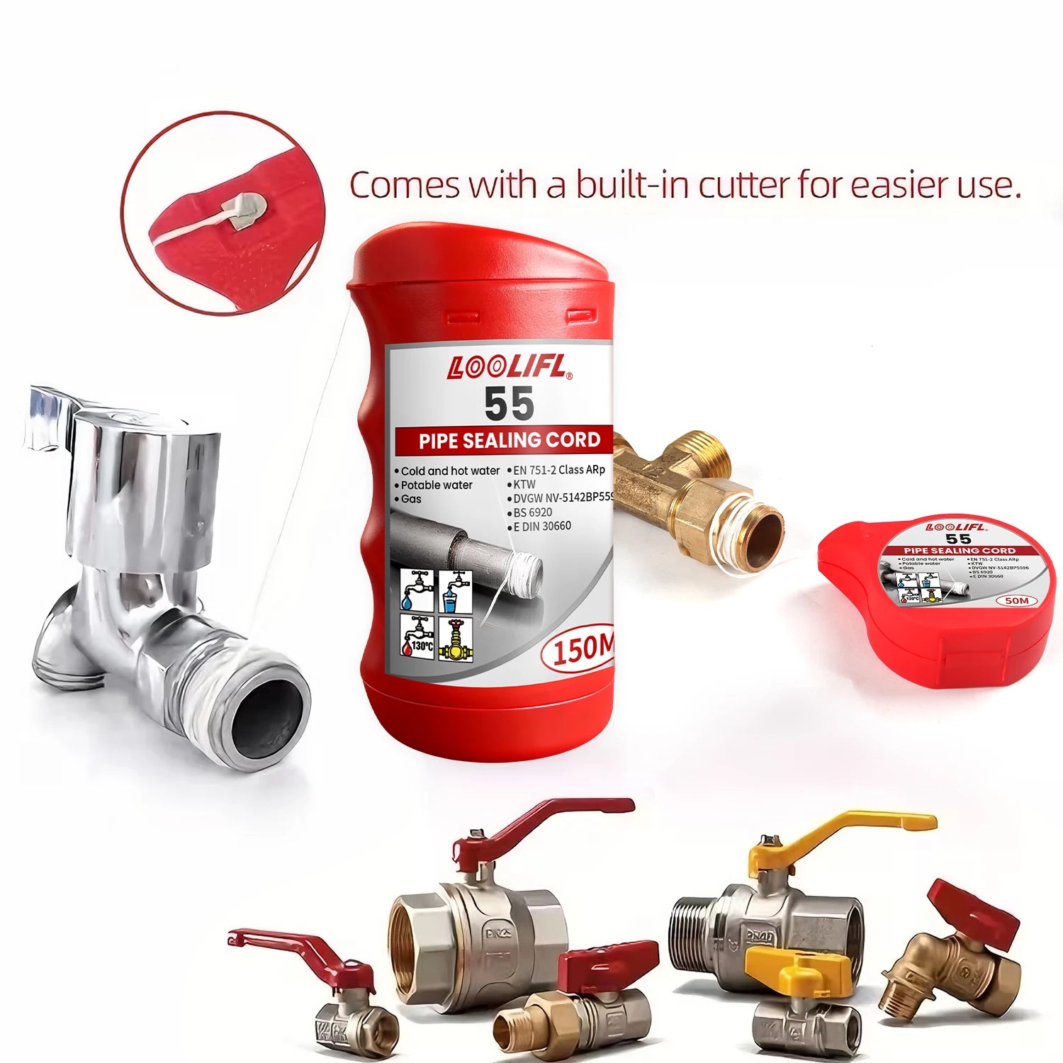 LOOLIFL Super Waterproof Sealing Tape - Pipeline & Wire Anti-Leak Seal