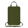Tactical Car Seat Organizer - Universal Molle Panel with 5 Detachable Pouches