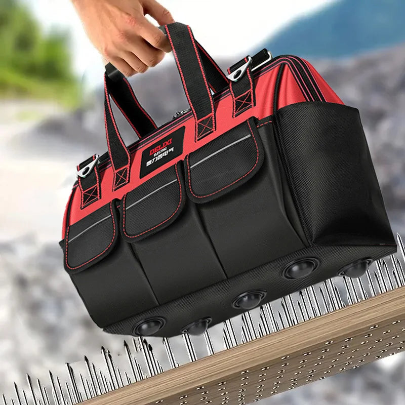 DELIXI ELECTRIC Multifunctional Waterproof Tool Bag - Durable Professional Storage