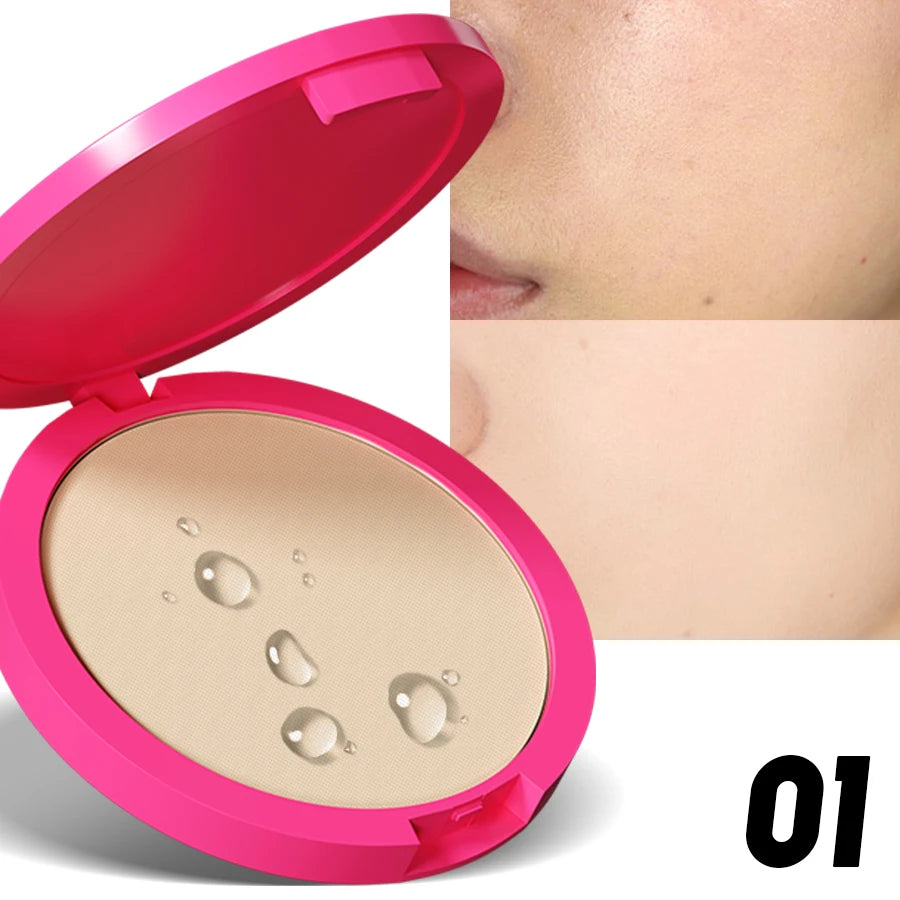 Natural Matte Powder Foundation | Oil Control, Brighten & Conceal