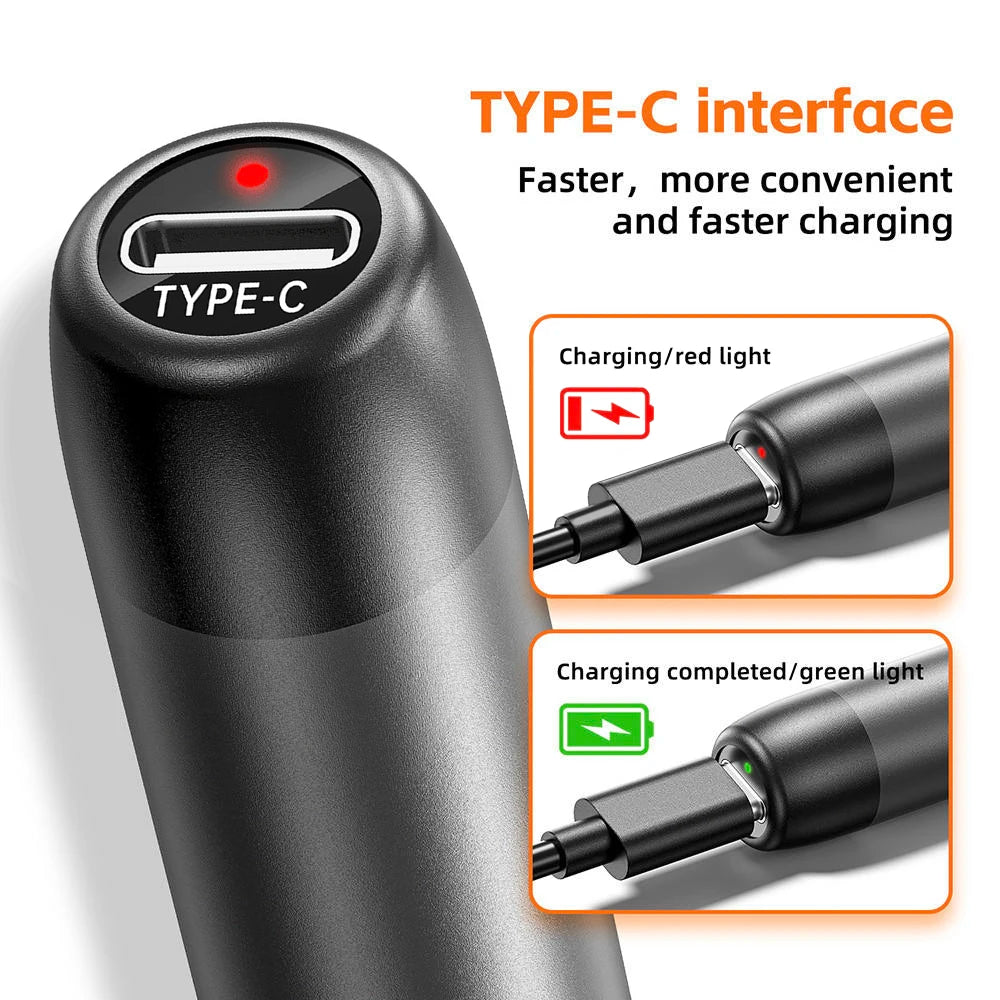 Cordless USB Digital Soldering Iron - Adjustable Temp 300-450°C Type-C 1000mAh