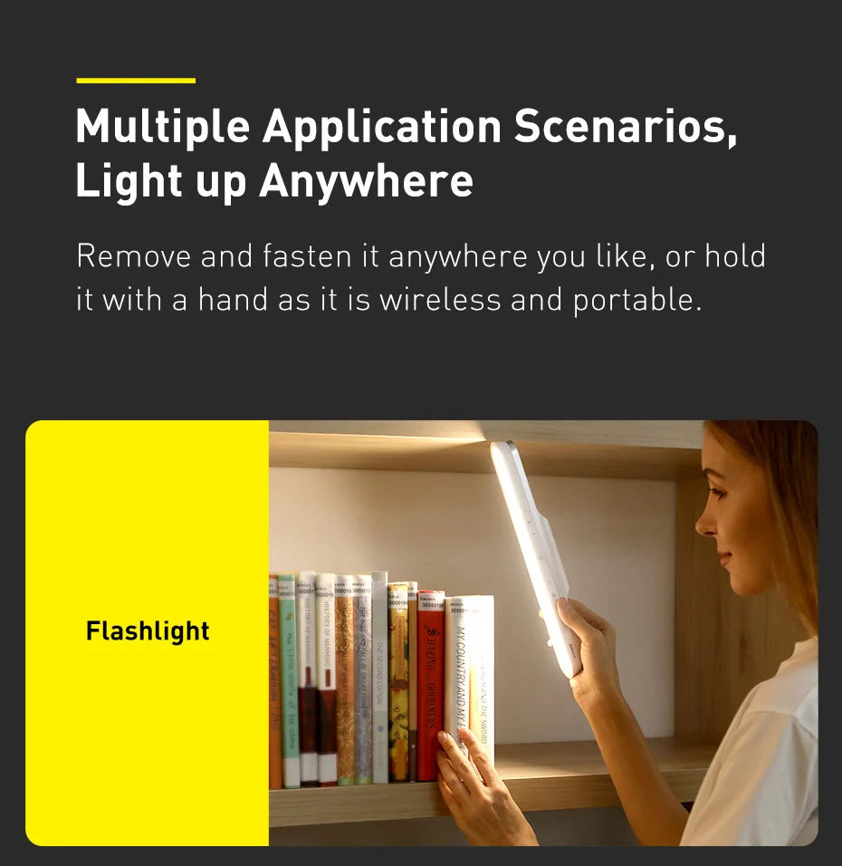 Baseus Magnetic Monitor Light Bar - Eye Protection Desk Lamp for PC