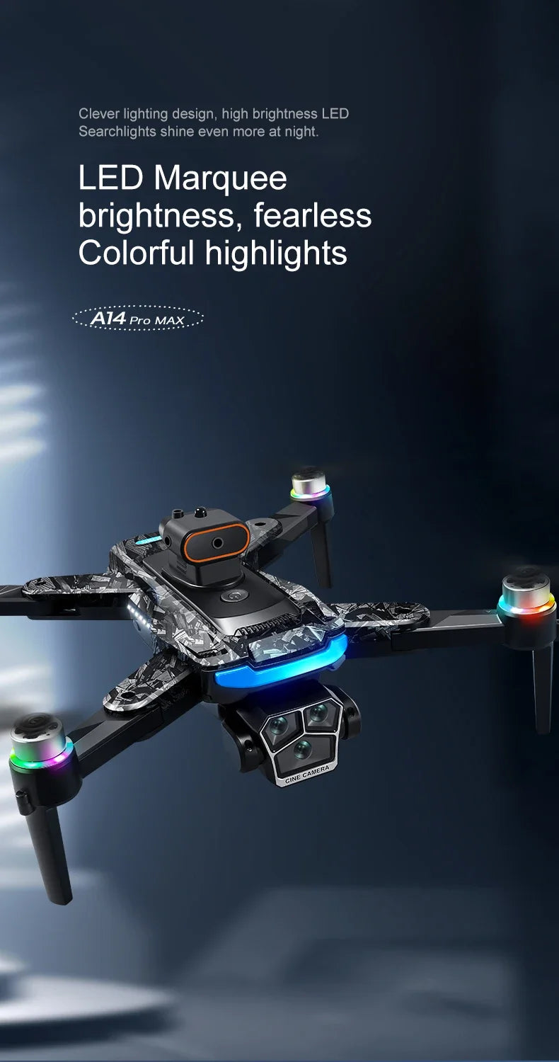 Lenovo A14Pro Max 4K GPS Drone | Dual Pro Camera | Advanced Aerial Photography