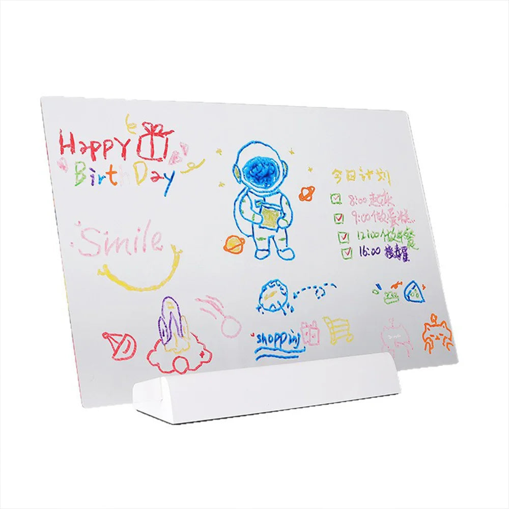 LED Note Board & Night Light | RGB Erasable Drawing Board for Kids