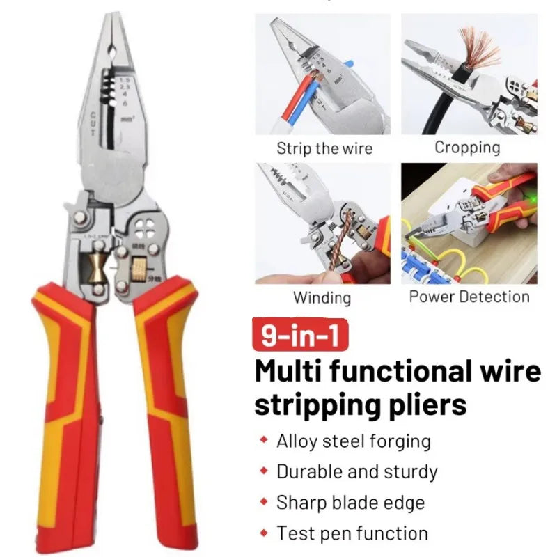 Vabena Multifunctional Wire Stripping Pliers | Electrician's Tool