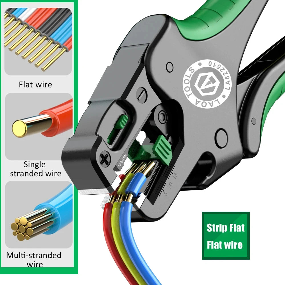 LAOA Automatic Wire Stripper & Cutter Pliers - Precision & Efficiency