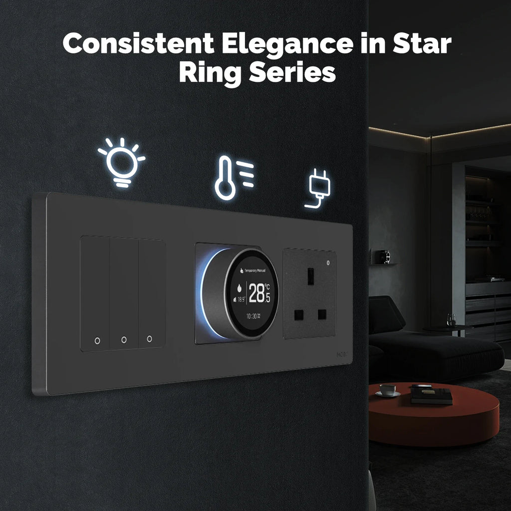 MOES Smart Knob Thermostat - Wi-Fi Heating Control