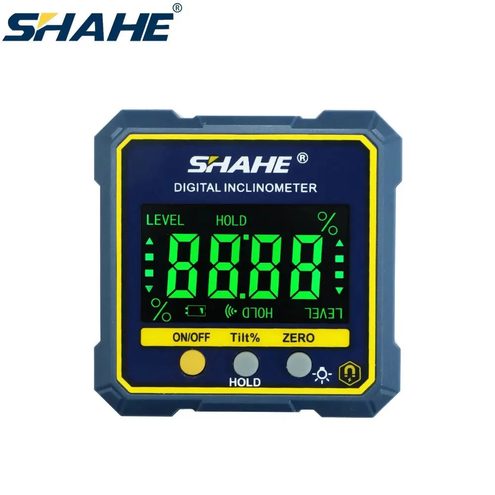 SHAHE Digital Angle Gauge Magnetic Protractor Inclinometer with Backlight