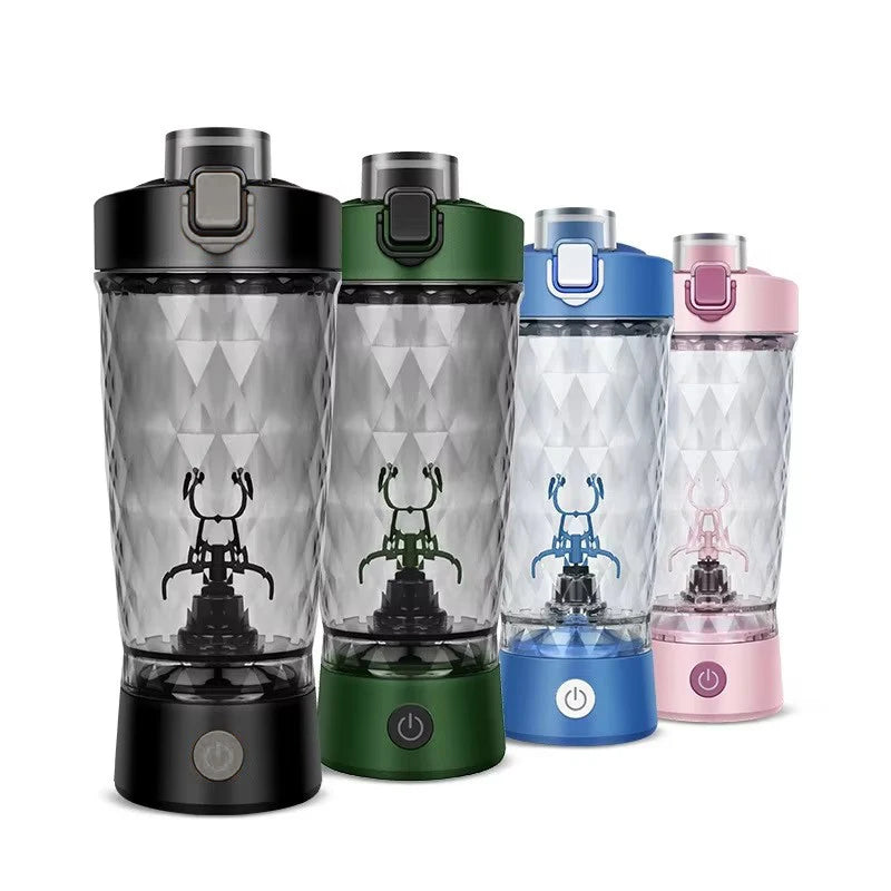 650ml Electric Protein Shaker Bottle - Automatic Mixer for Smooth Drinks