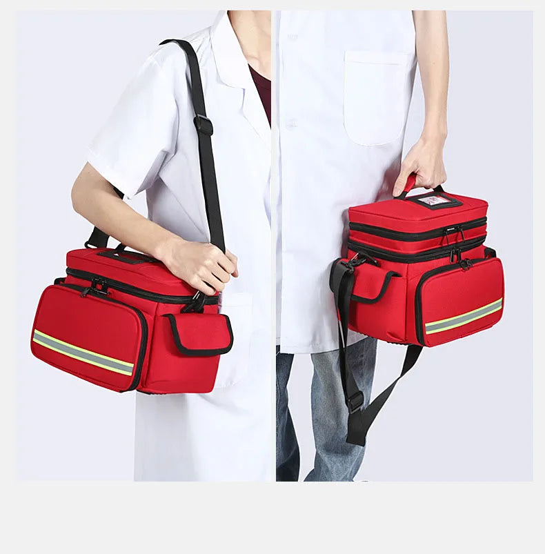 Outdoor Emergency First Aid Bag - Waterproof & Reflective