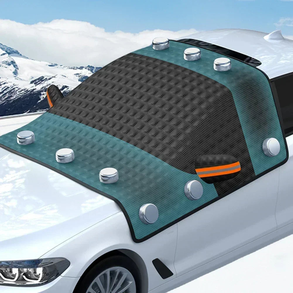 All-Weather Magnetic Windshield Protector | Frostproof & Sunshade