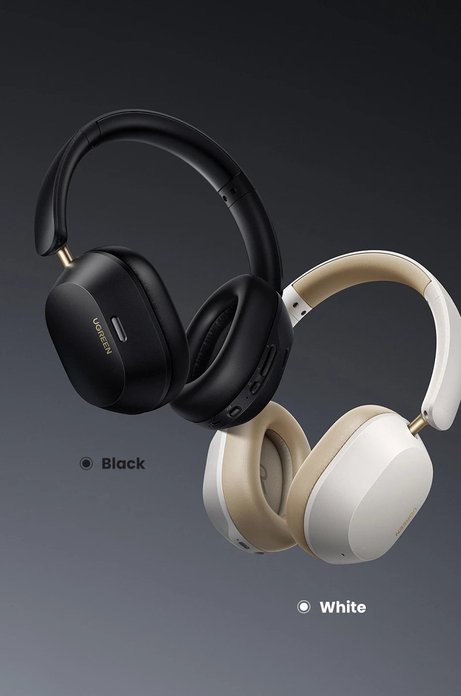 Choice Wireless Bluetooth Headphones with 43dB ANC, Hi-Res LDAC & 75H Spatial Audio