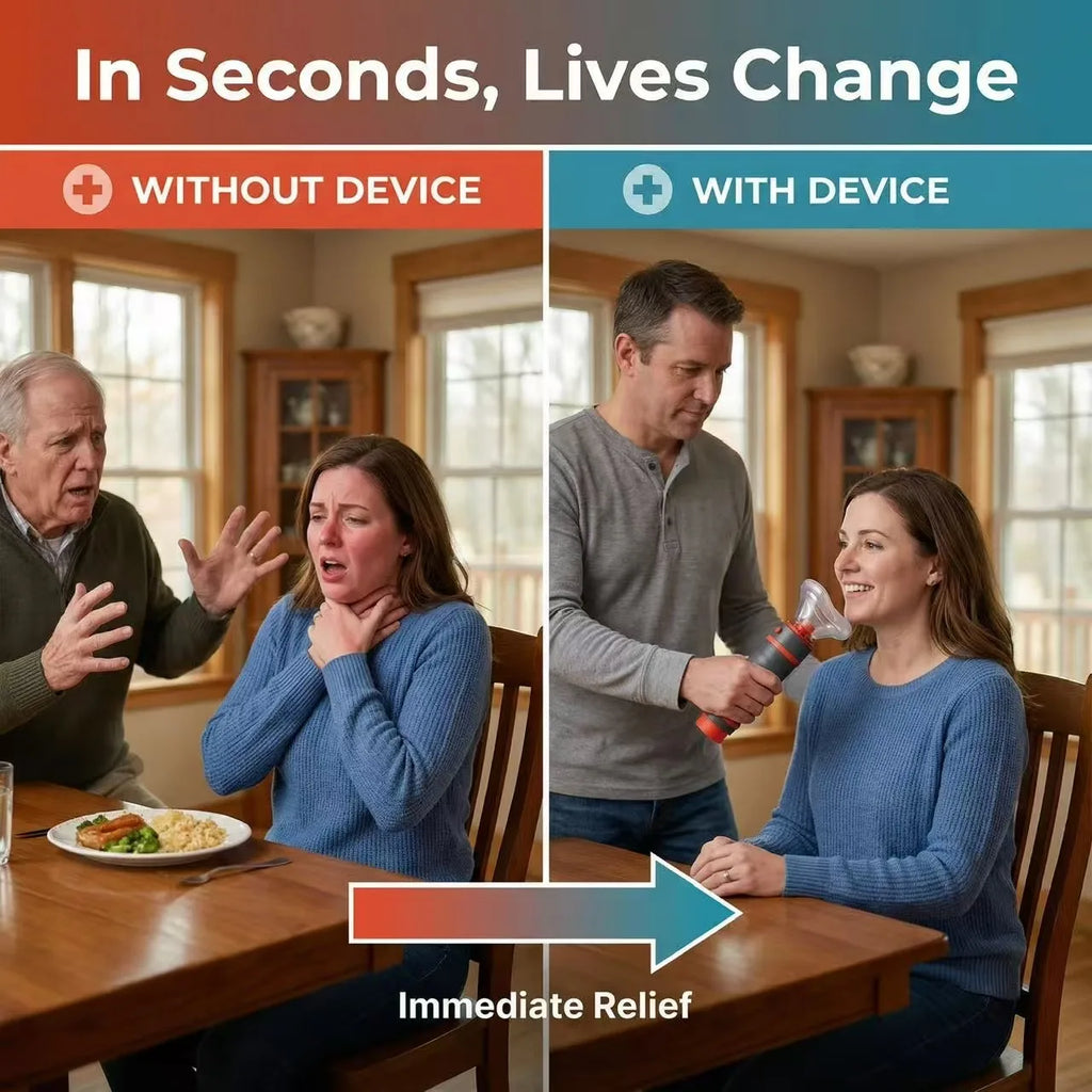 Heimlich Anti-Choking Device | Portable First Aid for Asphyxia