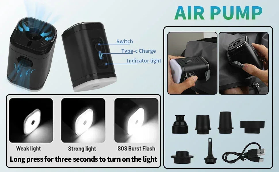 17L Vacuum Compression Travel Bag with Pump - Reusable Space Saver for Clothing
