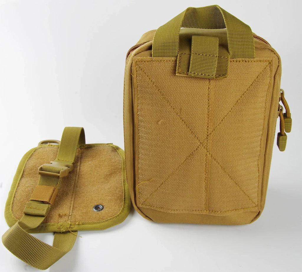 Tactical IFAK First Aid Survival Kit - 18 EMT Emergency Items MOLLE Pouch
