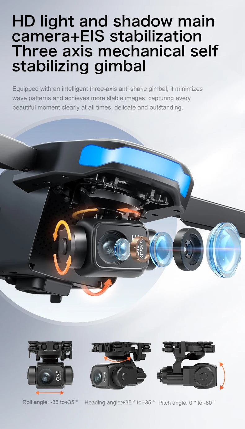 S-X1 MAX GPS Drone with 4K Camera & 3-axis Gimbal | Max Flight