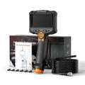 4.3" Dual Lens 1080P HD Industrial Endoscope Camera | Waterproof Car & Sewer Borescope with LED