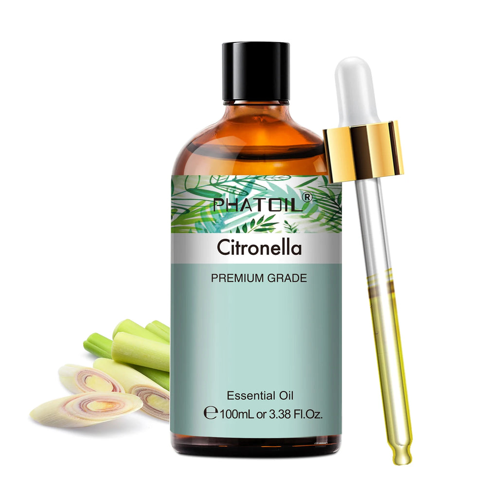 PHATOIL Premium Essential Oil Blend - Sandalwood, Lavender, Eucalyptus, Peppermint