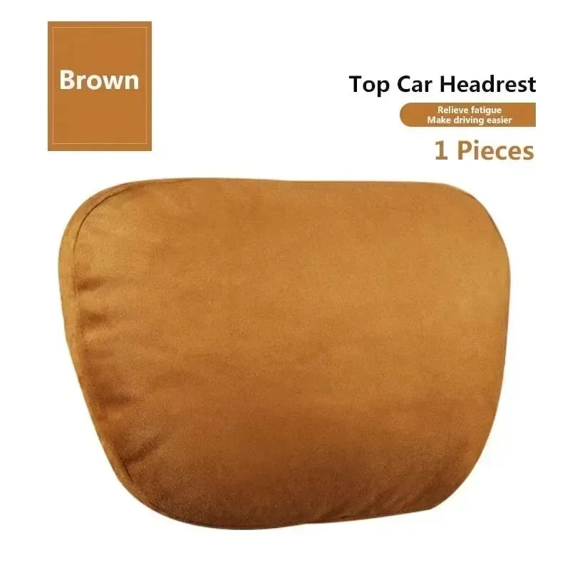 Premium Car Headrest Neck Support Pillow - Maybach S-Class Design, Universal Fit