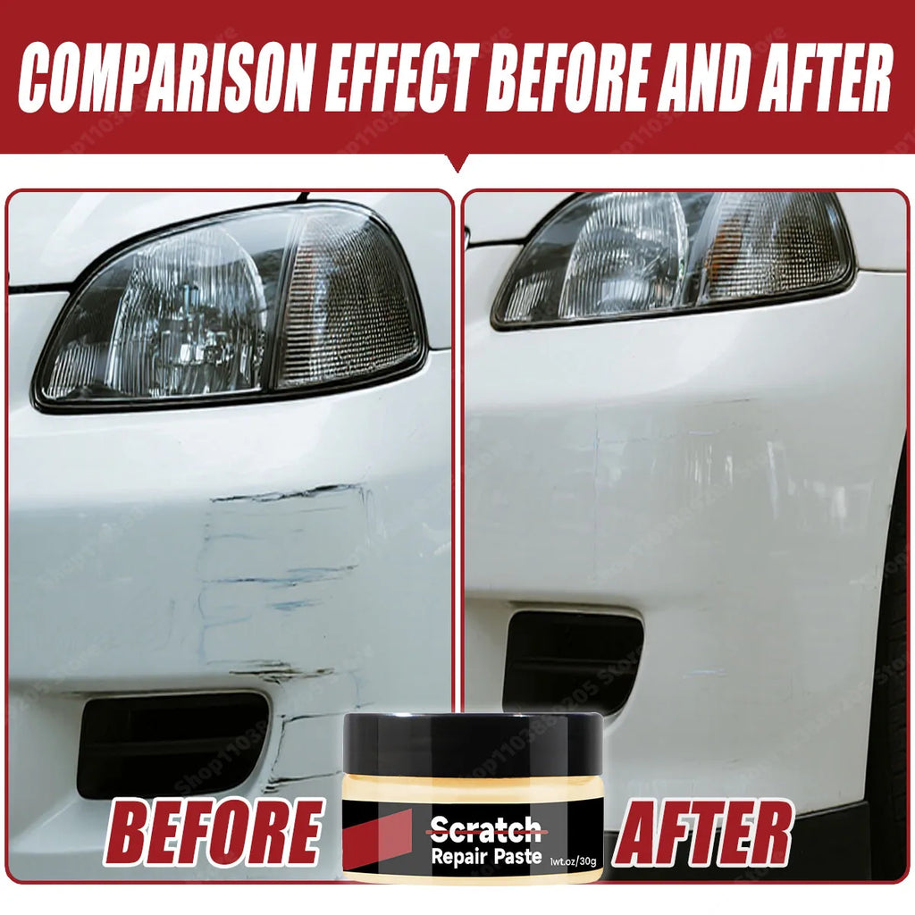 Car Scratch Remover & Paint Repair Wax | All Colors Brightening Coating