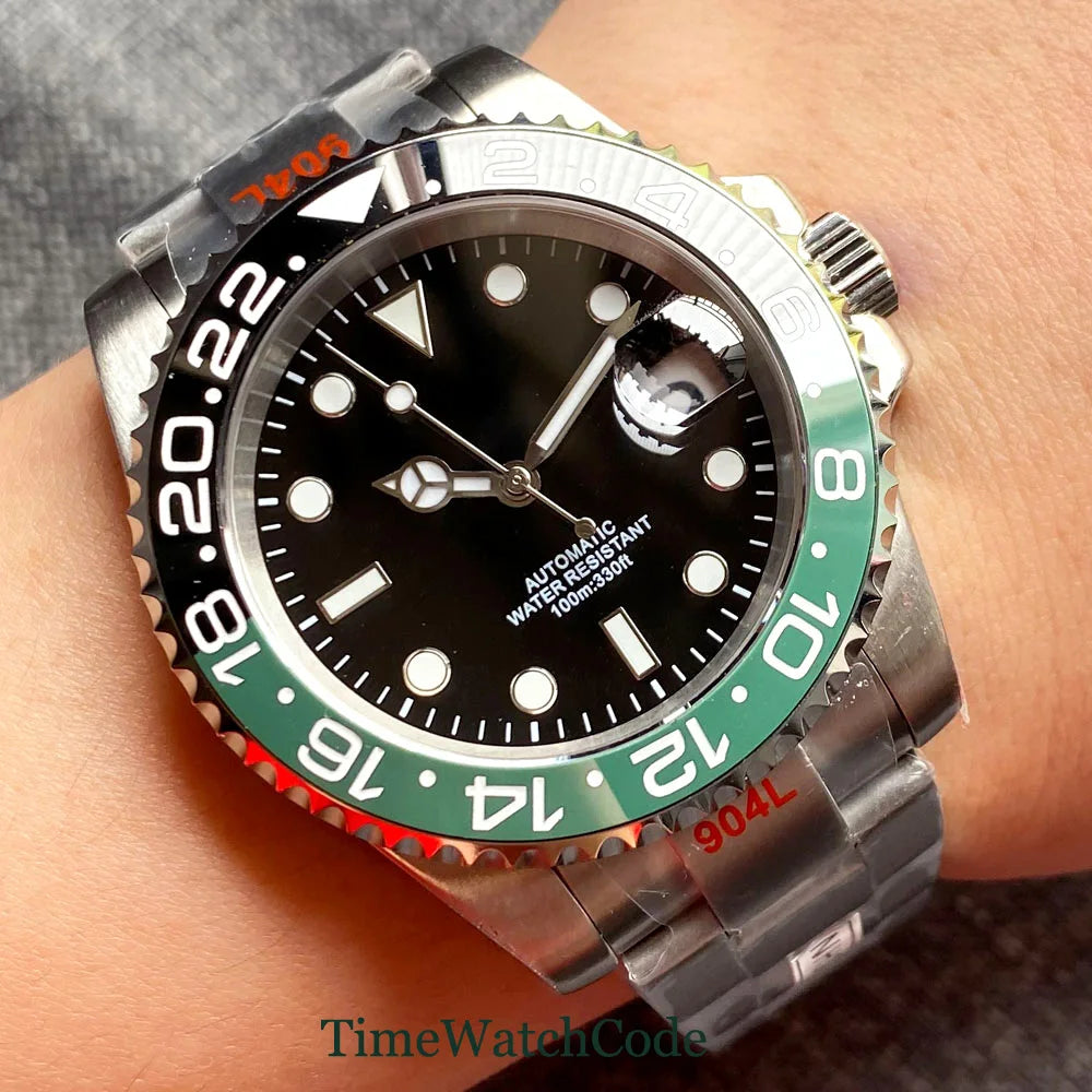 Luxury Men's NH35 Automatic Sapphire Dive Watch - 10ATM