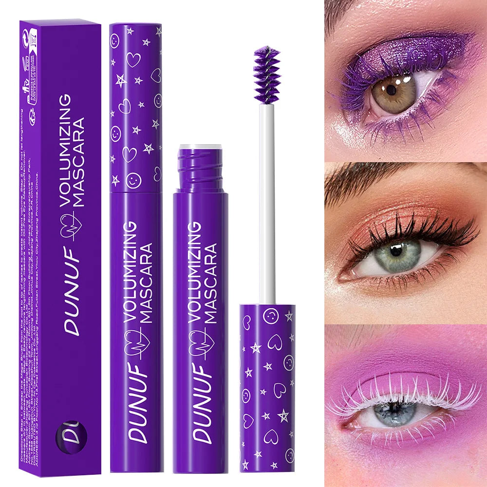 Colorful Curling Waterproof Mascara - Fast Dry & Extension Effect