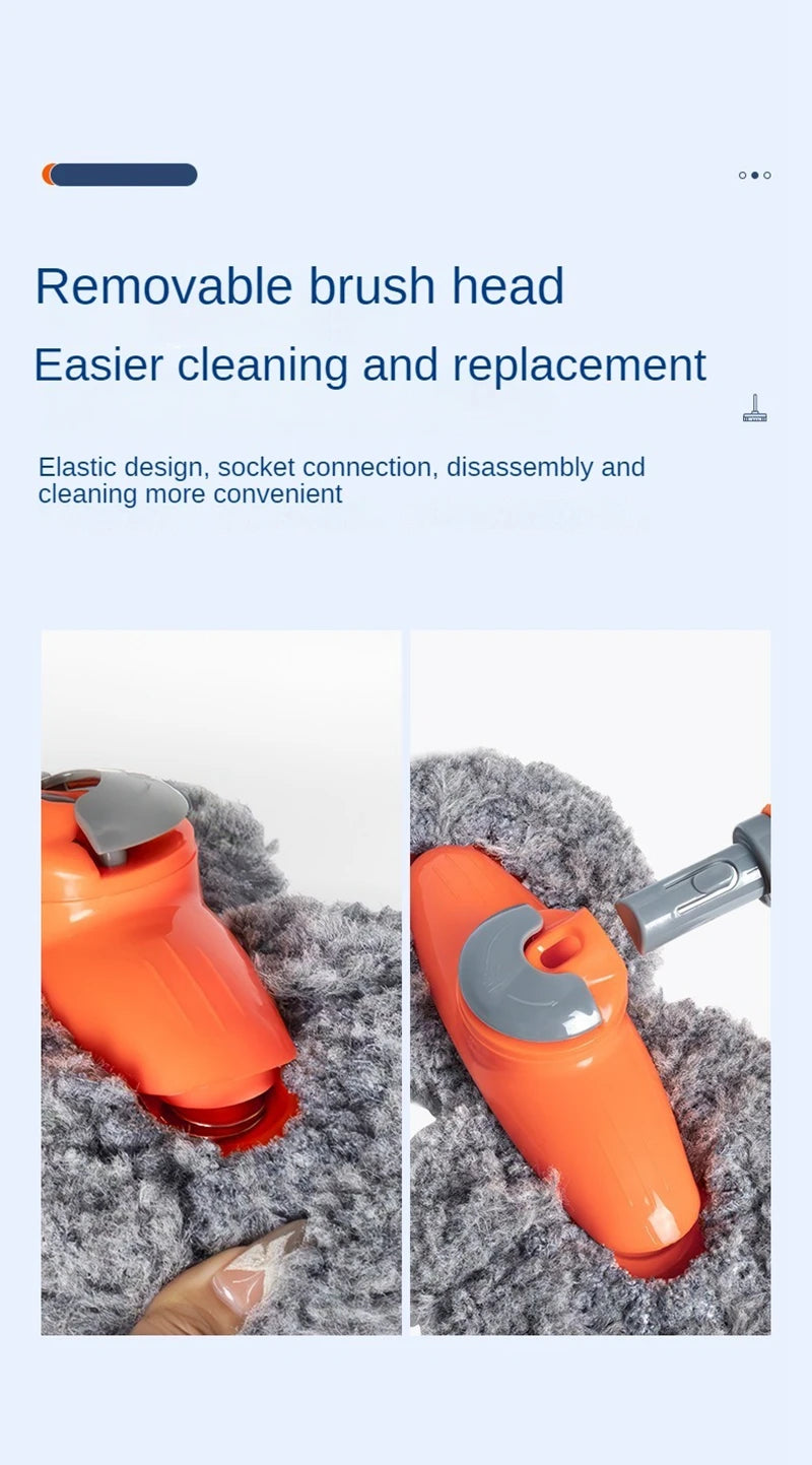 LEIBOO Telescopic Car Wash Mop - Foam Brush for Vehicle & Window Cleaning