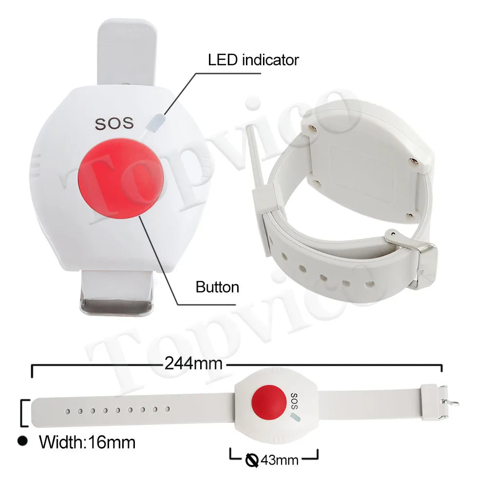 Tuya Wireless SOS Panic Button | Emergency Alert System