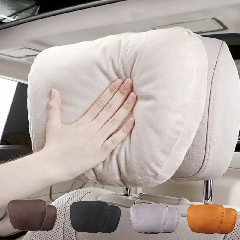 Premium Car Neck Support Pillow | Soft & Breathable Headrest Cushion | Maybach S Class Design