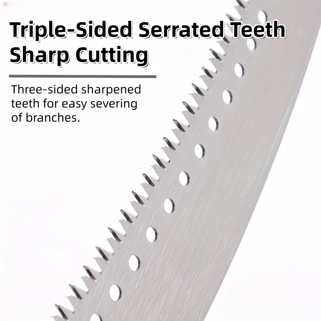 Telescopic Double-Hook Pruning Saw - Multi-functional Garden Tool