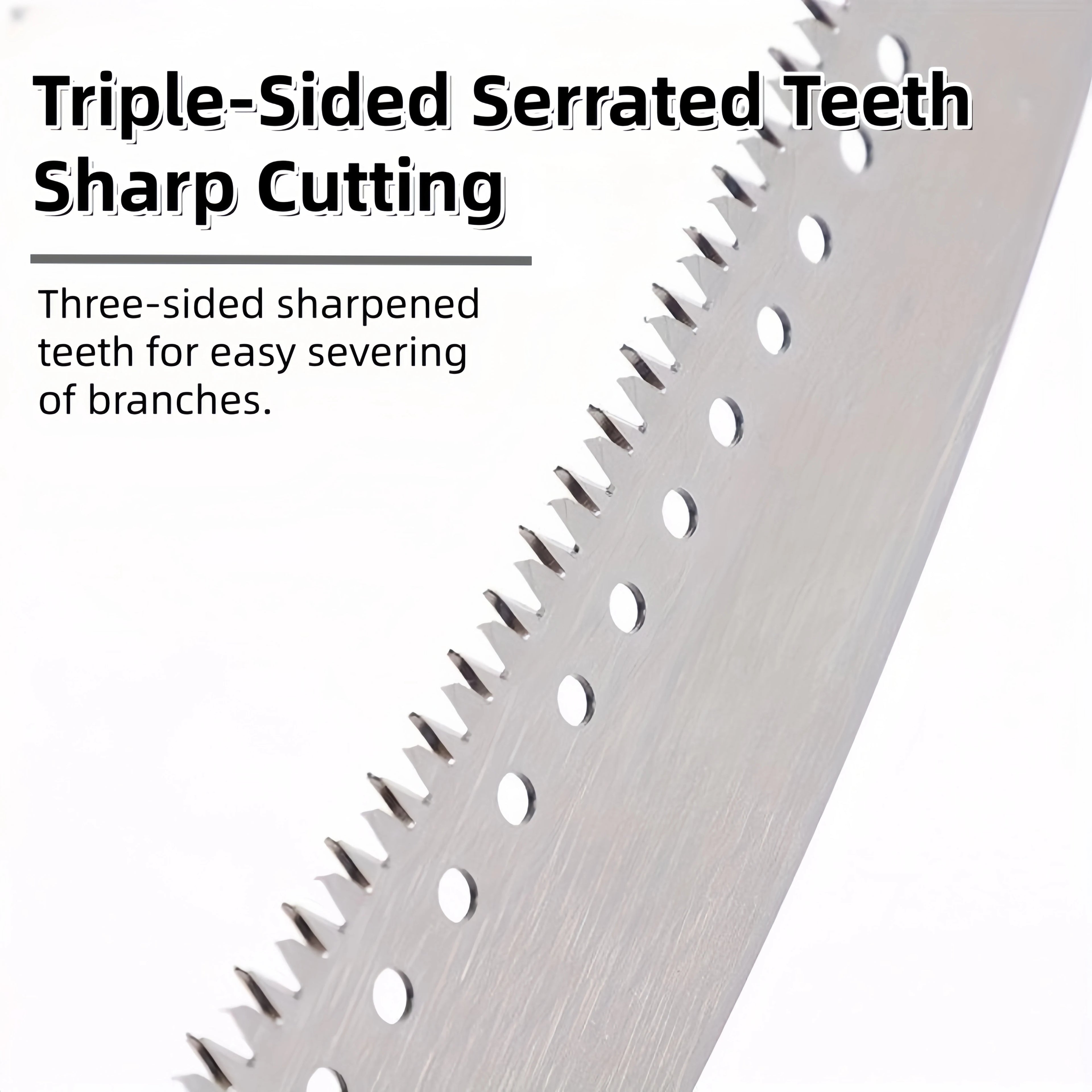 Telescopic Double-Hook Pruning Saw - Multi-functional Garden Tool