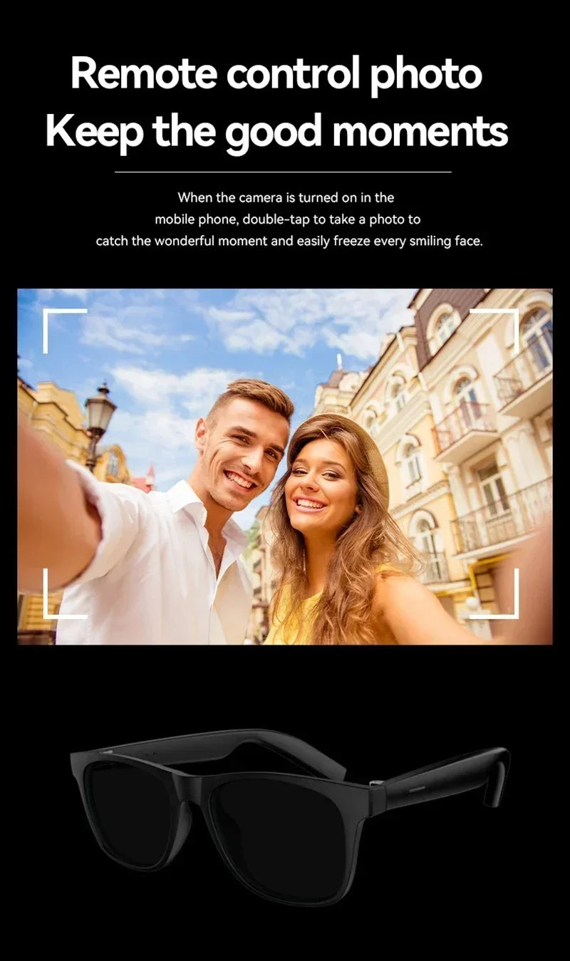 Lenovo Smart Camera Glasses - Bluetooth 5.4 Photo Recording