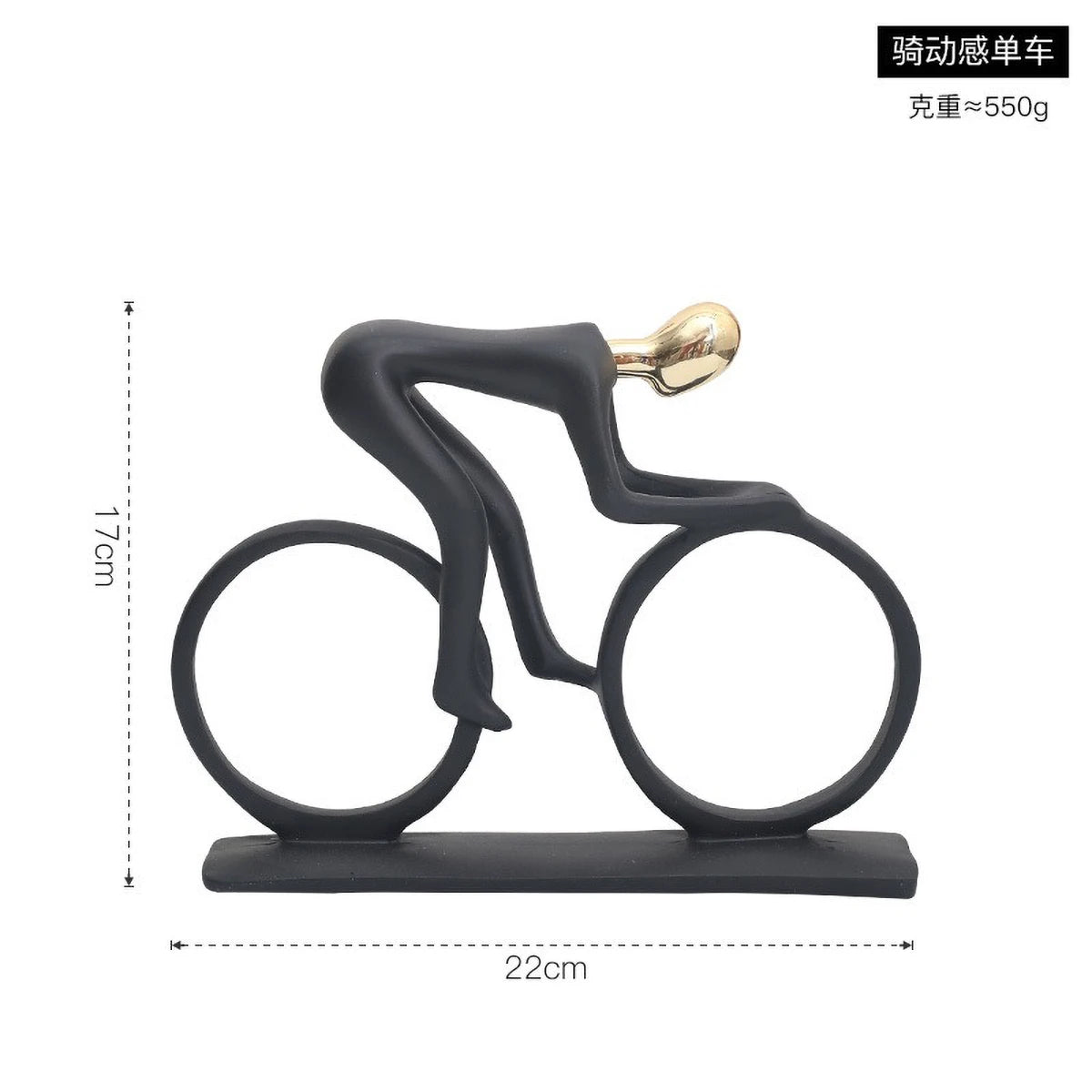 Scandinavian Abstract Dancer Sculpture - Modern Home Decor