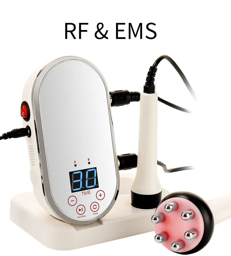 EMS RF Facial Body Machine | Skin Tightening Face Lift & Anti-Aging Device for Home & Pro Use