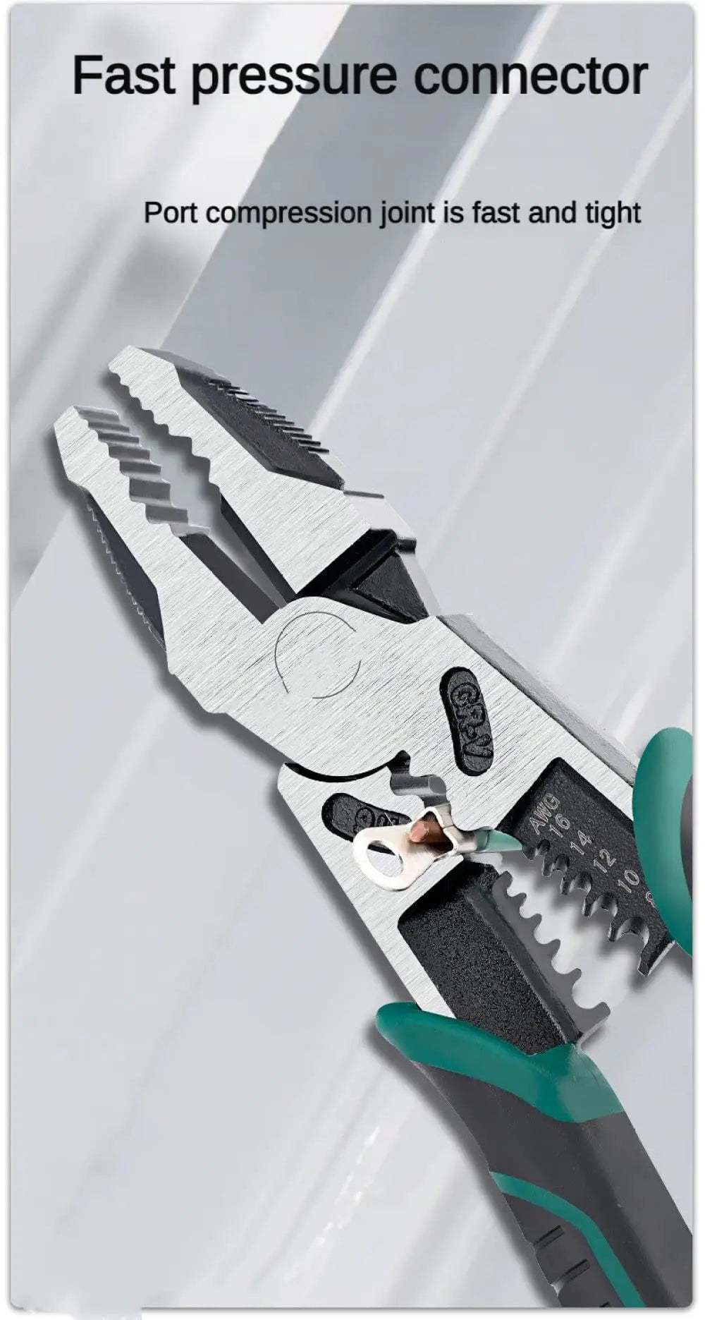 9-Inch Heavy Duty Wire Cutter | Precision Needle Nose Pliers
