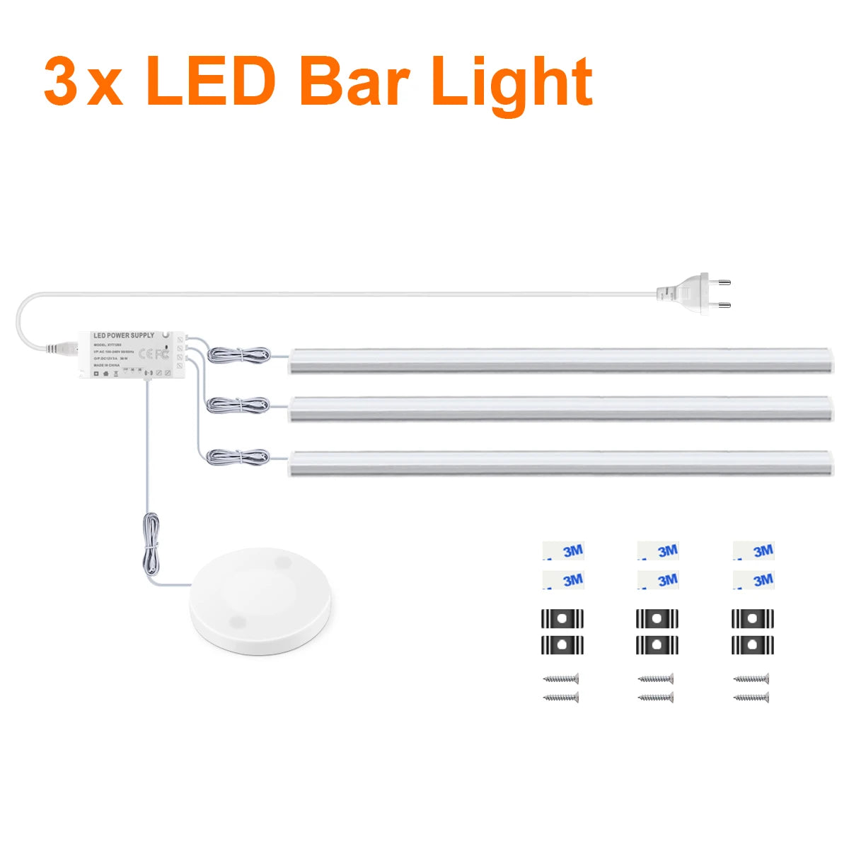 Smart LED Under Cabinet Lighting | Hand Scan Motion Sensor & Dimmer