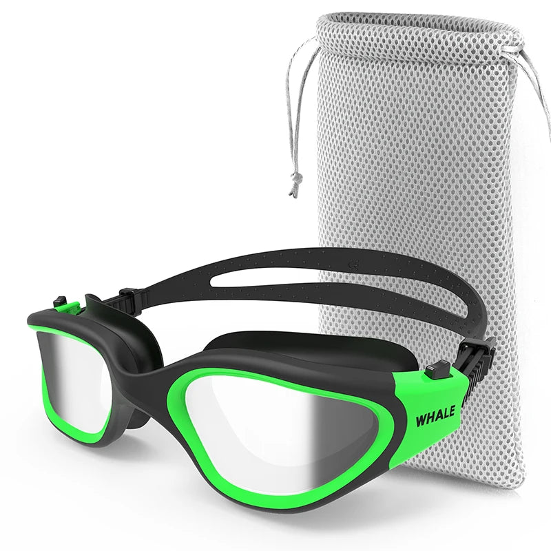 Polarized Swimming Goggles for Adults - Anti-Fog & UV Protection